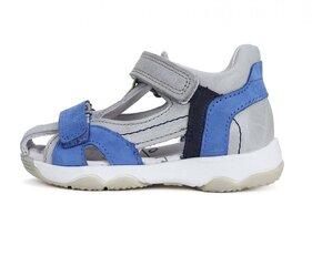 Кожаные сандалии для мальчиков Ponte 20.DA05-4-1725B.Bermuda Blue, синий цена и информация | Детские сандали | kaup24.ee