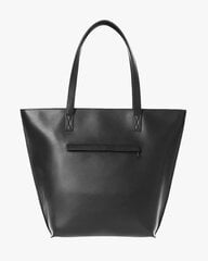 Сумка Milinal "Shopper", экокожа черная цена и информация | Рюкзаки и сумки | kaup24.ee