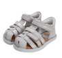 Nahast sandaalid tüdrukutele D.D.Step Barefoot цена и информация | Laste sandaalid | kaup24.ee