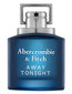 Tualettvesi Abercrombie &amp; Fitch Away Tonight EDT meestele, 50 ml цена и информация | Meeste parfüümid | kaup24.ee