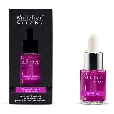 Lõhnaõli Millefiori Milano Rhubarb &amp; Peepper, 15 ml цена и информация | Eeterlikud ja kosmeetilised õlid | kaup24.ee