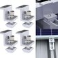 Z-kujuline päikesemooduli hoidik 35 mm, 4 tk hind ja info | Päikeseenergiajaamade osad | kaup24.ee