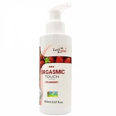 Стимулирующий массажный гель Love Stim Orgasmic Touch Strawberry, 150 мл цена и информация | Лубриканты | kaup24.ee
