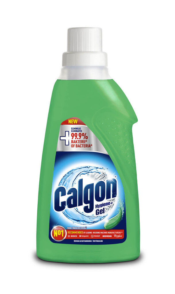 Calgon pesumasina veepehmendaja Hygiene Gel, 0,75 l цена и информация | Pesuvahendid | kaup24.ee