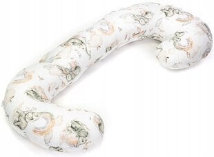 Многофункциональная подушка для кормления Babymam, 300 см цена и информация | Подушки для кормления | kaup24.ee