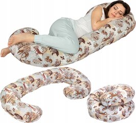 Многофункциональная подушка для кормления Babymam, 300 см цена и информация | Подушки для кормления | kaup24.ee
