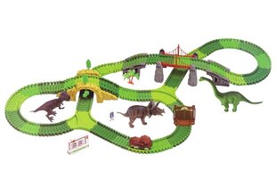 Mängulugu Lean Toys Dinosaurs, roheline hind ja info | Poiste mänguasjad | kaup24.ee