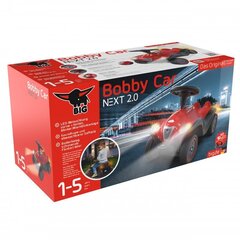 LED tuledega kiikauto BIG Bobby Car Next 2.0, punane hind ja info | Imikute mänguasjad | kaup24.ee