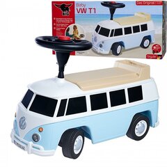 Kick matkaauto BIG VW T1, sinine hind ja info | Imikute mänguasjad | kaup24.ee