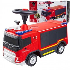 Tõuke-tõmmatav Volvo tuletõrjeauto Suure veekahuriga hind ja info | Imikute mänguasjad | kaup24.ee