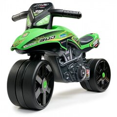 гоночный мотоцикл falk, зеленый цена и информация | Игрушки для малышей | kaup24.ee