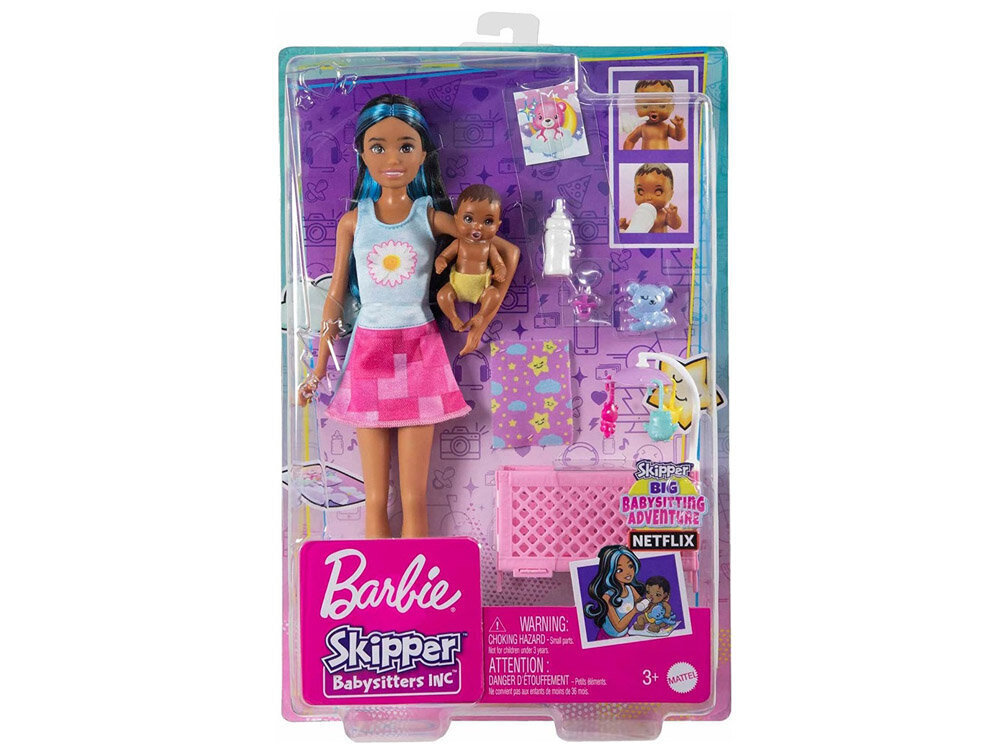 Barbie Nanny nukk aksessuaaridega цена и информация | Tüdrukute mänguasjad | kaup24.ee