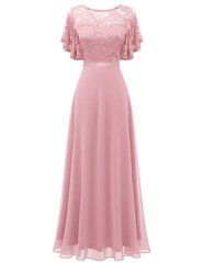 Длинное женское платье DressTells, розовый цена и информация | Платья | kaup24.ee