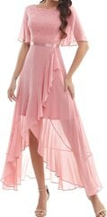 Длинное женское платье GardenWed, розовое цена и информация | Платья | kaup24.ee