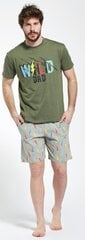 Мужская пижама с шортами Leroy, разноцветная цена и информация | Мужские халаты, пижамы | kaup24.ee