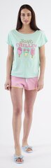 Женская пижама с шортами Andrews, розовая цена и информация | Женские пижамы, ночнушки | kaup24.ee