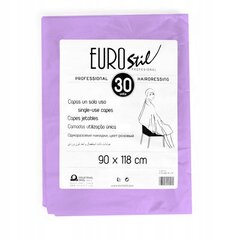 Juuksurimüts Eurostil 30 tk, lilla цена и информация | Расчески, щетки для волос, ножницы | kaup24.ee