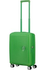 Маленький чемодан для ручной клади American Tourister Soundbox Spinner Grass Green, S цена и информация | Чемоданы, дорожные сумки | kaup24.ee