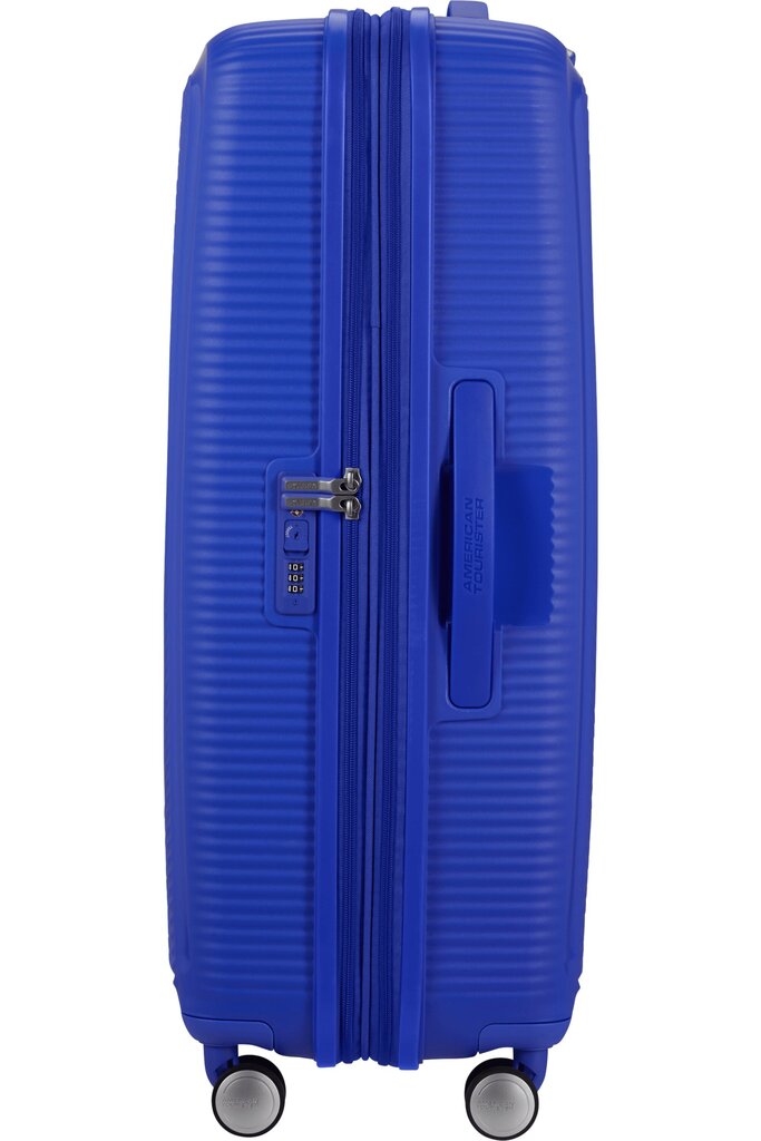 Keskmine reisikohver American Tourister Soundbox Spinner Expandable 67 cm, Cobalt Blue цена и информация | Kohvrid, reisikotid | kaup24.ee