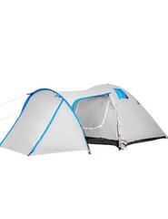Палатка туристическая 4-х местная Maverick, 310x130x180см, серая цена и информация | Палатки | kaup24.ee