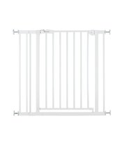 Защитные ворота с удлинителем Hauck Open N Stop 2, 75 - 80 см + 9 см, белого цвета цена и информация | Товары для безопасности детей дома | kaup24.ee