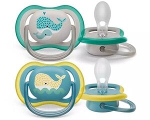 Соска Philips Avent Ultra Air SCF349/24, 18 месяцев+, 2 штуки цена и информация | Пустышки | kaup24.ee