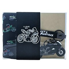 Оригинальные носки и стильный брелок в подарочной коробке - Bike цена и информация | Оригинальные носки | kaup24.ee