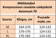 Kompressioon rasedate sukkpüksid Avicenum 70, must hind ja info | Sukkpüksid | kaup24.ee