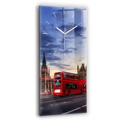 Seinakell Punane Londoni buss, 30x60 cm цена и информация | Часы | kaup24.ee