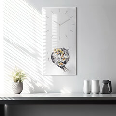 Seinakell Cheetah ringkonna abstraktsiooni sees, 30x60 cm цена и информация | Часы | kaup24.ee