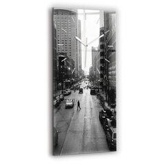 Seinakell Chicago linna tänavad, 30x60 cm цена и информация | Часы | kaup24.ee