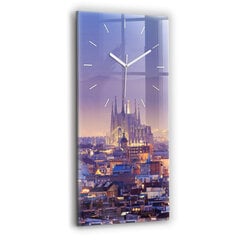 Seinakell Vaade Barcelonale, 30x60 cm цена и информация | Часы | kaup24.ee