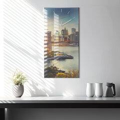 Seinakell New York Manhattanil, 30x60 cm hind ja info | Kellad | kaup24.ee