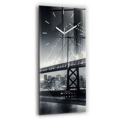 Seinakell San Francisco öösild, 30x60 cm цена и информация | Часы | kaup24.ee