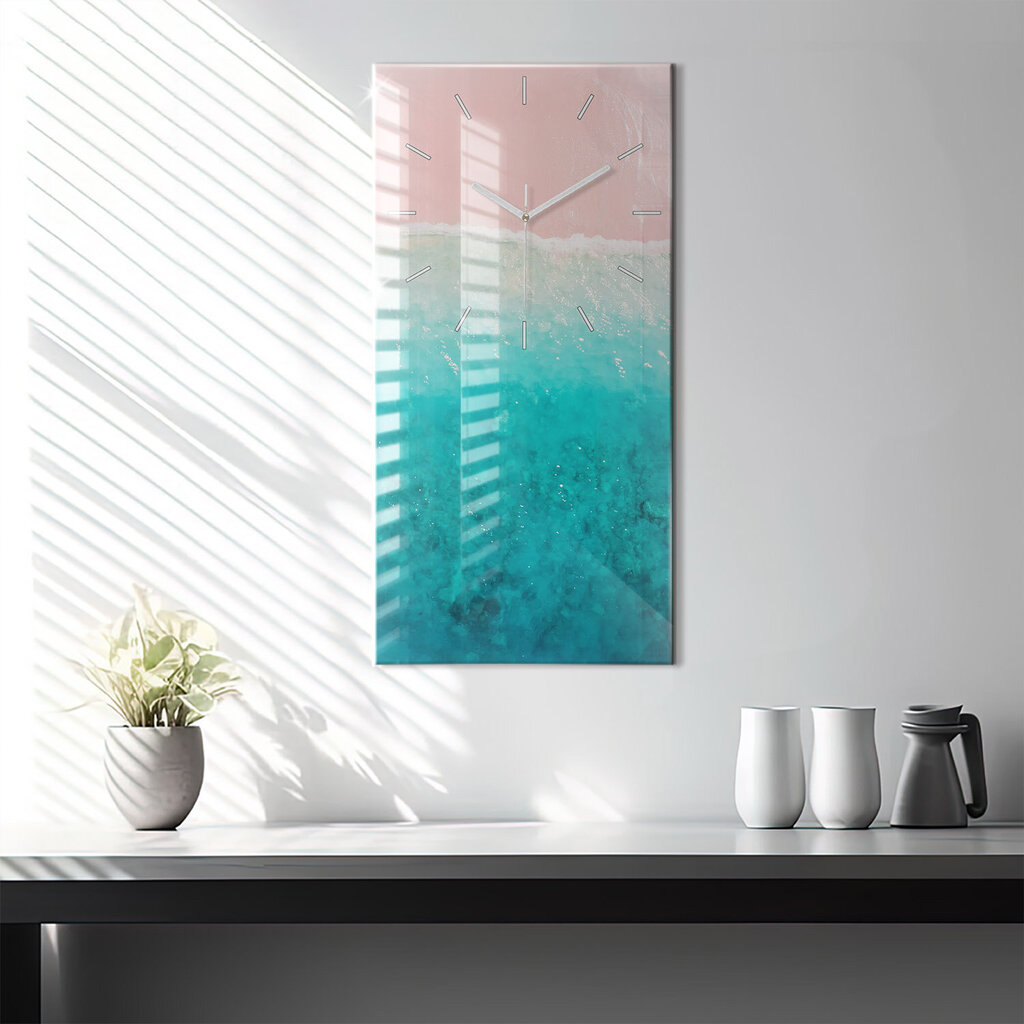 Seinakell Beach Sea Piasek, 30x60 cm цена и информация | Kellad | kaup24.ee