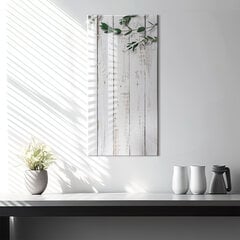 Seinakell Puidust heledad lauad, 30x60 cm цена и информация | Часы | kaup24.ee