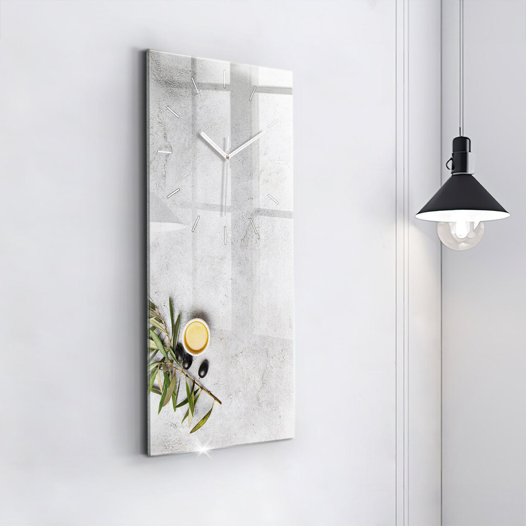 Seinakell Minimalistlikud oliivid, 30x60 cm hind ja info | Kellad | kaup24.ee