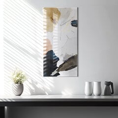 Seinakell Plekkide abstraktsioon, 30x60 cm цена и информация | Часы | kaup24.ee