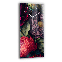 Seinakell Vintage lilli kimp, 30x60 cm цена и информация | Часы | kaup24.ee