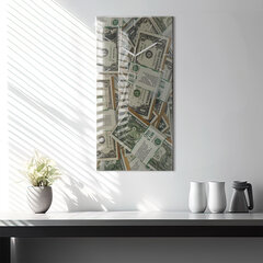 Seinakell 1 dollar, 30x60 cm цена и информация | Часы | kaup24.ee