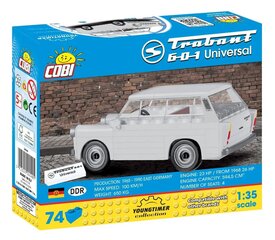 Konstruktorid Cobi Trabant 601 Universal, 70 d. hind ja info | Klotsid ja konstruktorid | kaup24.ee