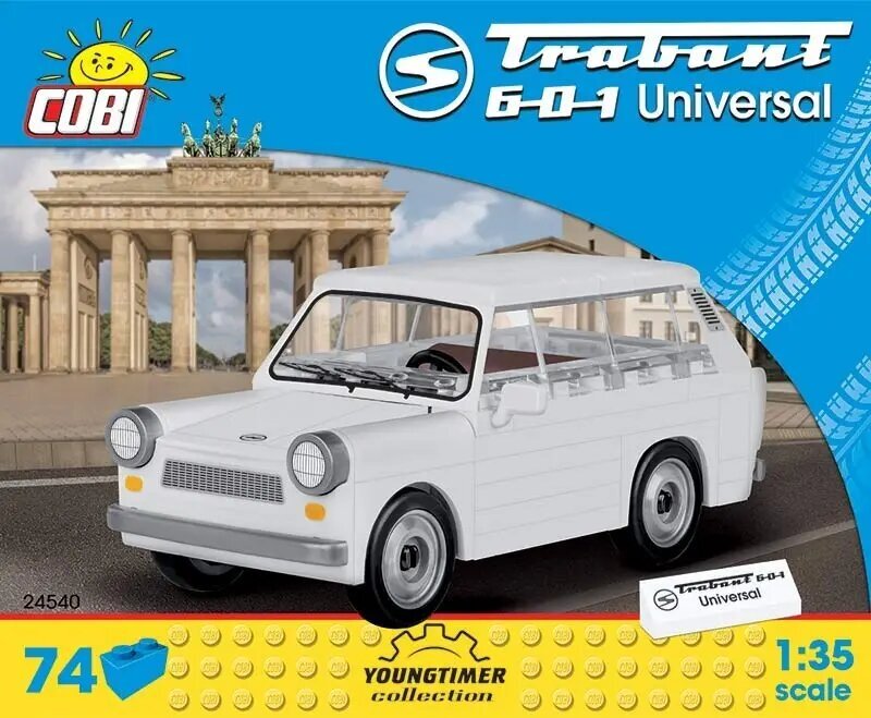 Konstruktorid Cobi Trabant 601 Universal, 70 d. hind ja info | Klotsid ja konstruktorid | kaup24.ee