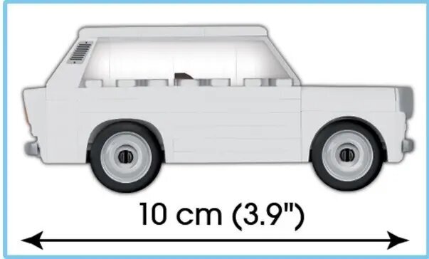 Konstruktorid Cobi Trabant 601 Universal, 70 d. hind ja info | Klotsid ja konstruktorid | kaup24.ee