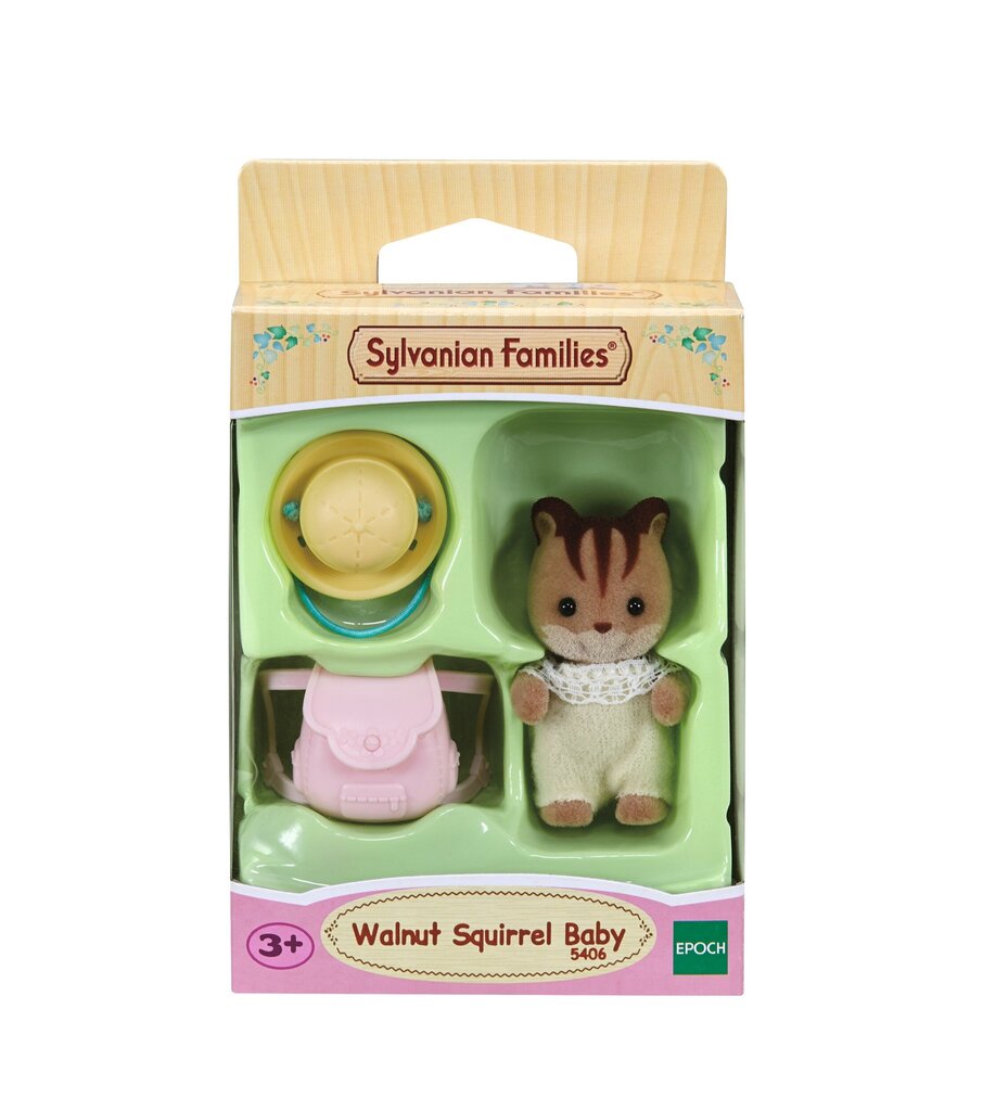 Kujuke Sylvanian Families oravabeebi 05406 hind ja info | Tüdrukute mänguasjad | kaup24.ee