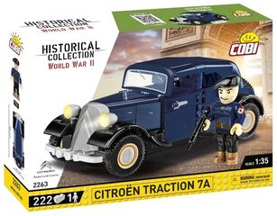 Konstruktor Cobi HC II maailmasõda 1934 Citroen Traction 7A 2263, 273 d. hind ja info | Klotsid ja konstruktorid | kaup24.ee