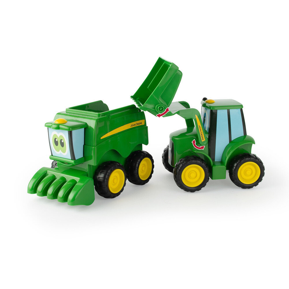 Mänguautod Tomy John Deere Little Friends duopakk 47193 hind ja info | Poiste mänguasjad | kaup24.ee