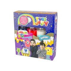 Набор для творчества Tubi Jelly - Монстры (3 цвета), Tuban TU3318 цена и информация | Развивающие игрушки | kaup24.ee