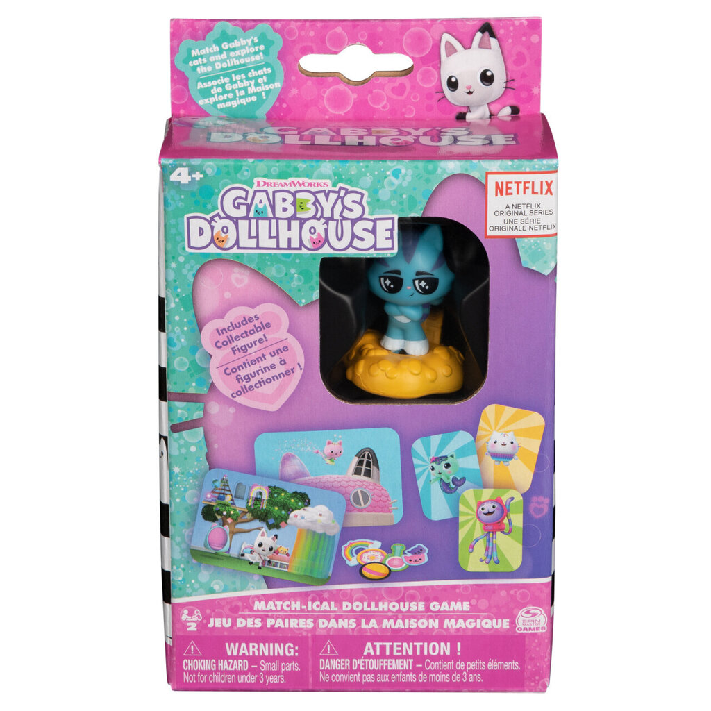 Stalo mäng Spinmaster Games Gabbys Dollhouse, 6067191 цена и информация | Lauamängud ja mõistatused | kaup24.ee