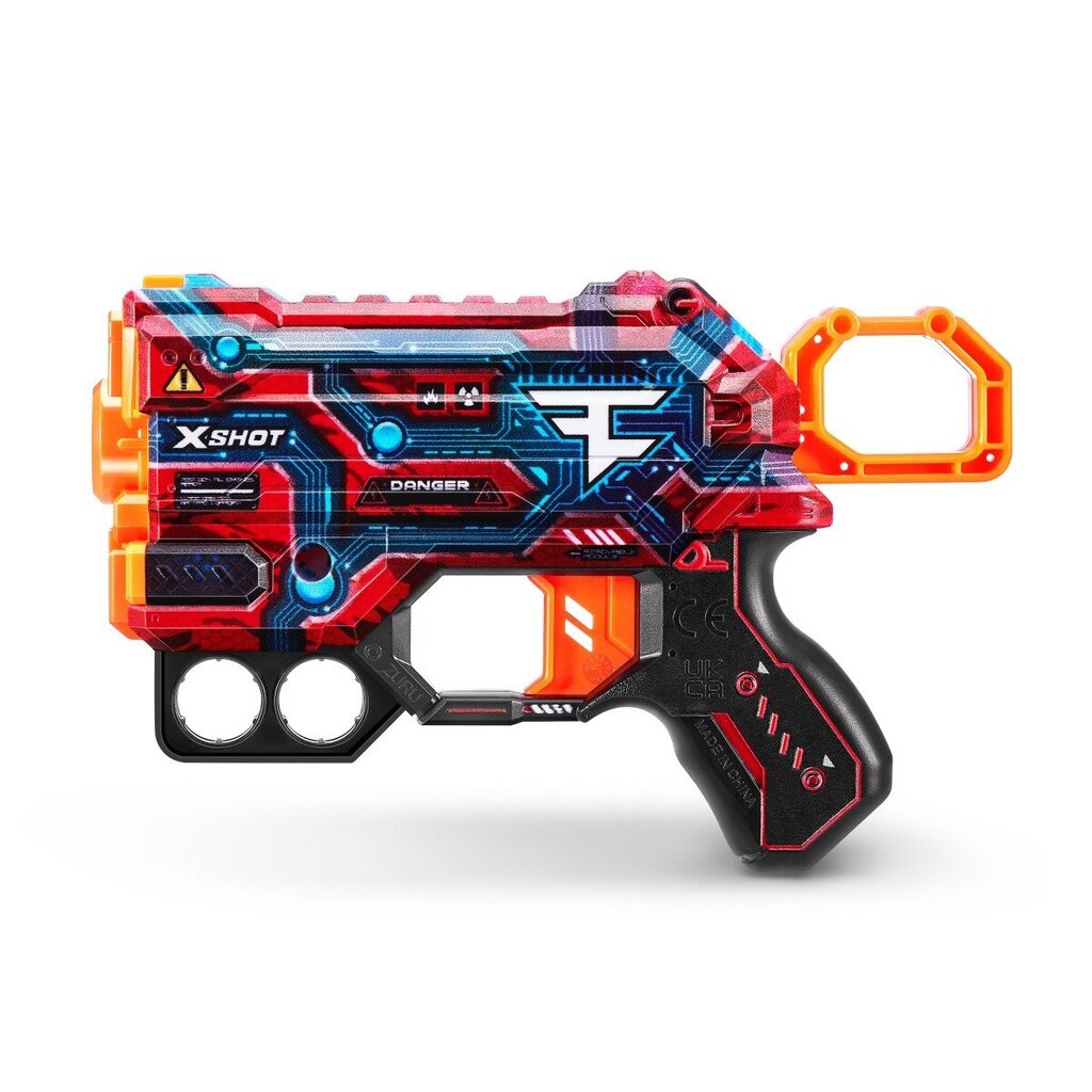 ZURU X-Shot Blaster Skins Menace Faze Blind kott 4 noolemängu hind ja info | Poiste mänguasjad | kaup24.ee