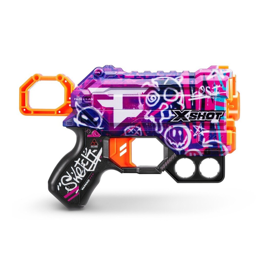 ZURU X-Shot Blaster Skins Menace Faze Blind kott 4 noolemängu hind ja info | Poiste mänguasjad | kaup24.ee